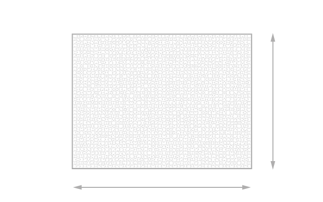 Gelegte Größe 2000 Teile Puzzle