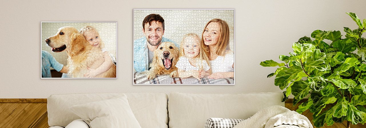 Passender Rahmen für Schmidt Fotopuzzle