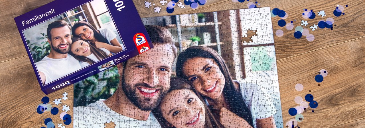 Personalisierte Fotopuzzles von Schmidt Spiele