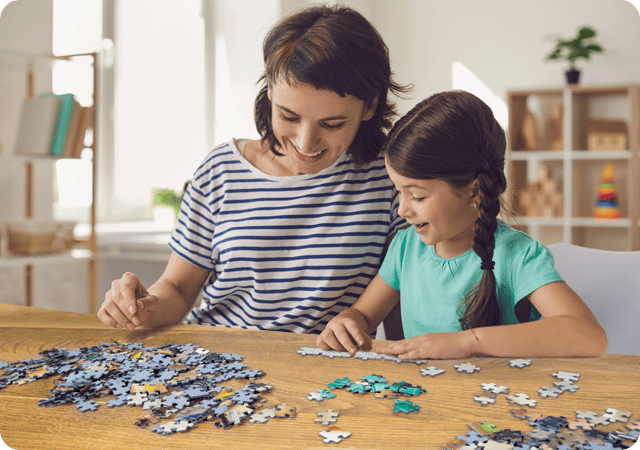 9. Gemeinsam Puzzeln