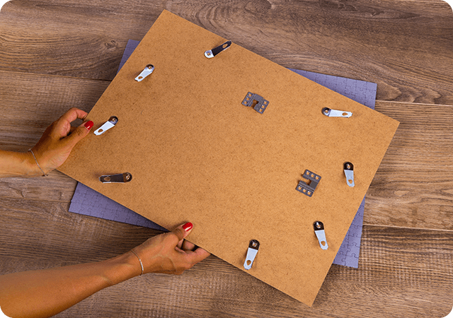 Anleitung Fotopuzzle einrahmen - Schritt 3