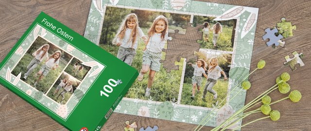 Bewahre deine Lieblingsmomente auf einem Fotopuzzle